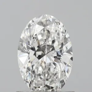 1 carat E-VS2 Oval Cut Lab Grown Diamond