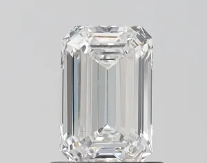 1 carat F-VS1 Emerald Cut Lab Grown Diamond