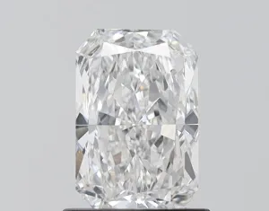1.01 carat E-VVS2 Radiant Cut Lab Grown Diamond