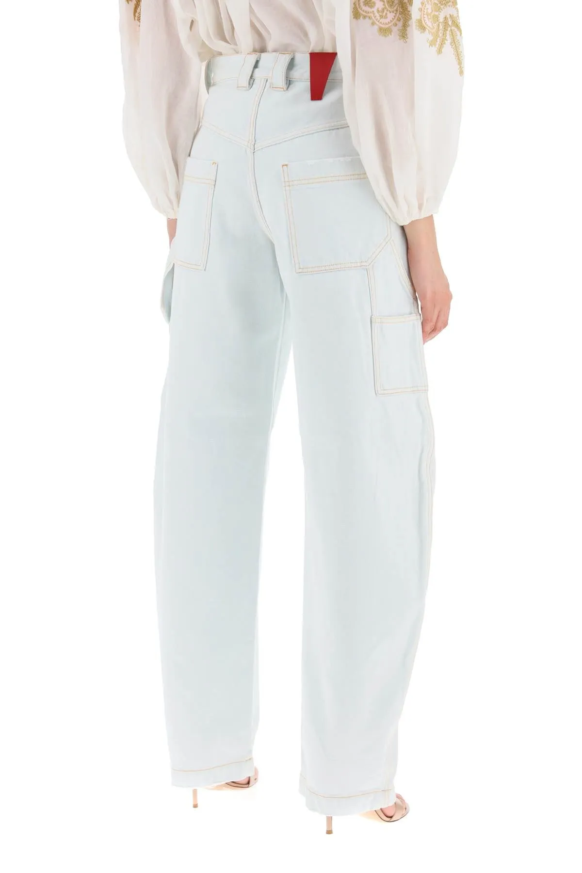 audrey barrel leg carpenter jeans