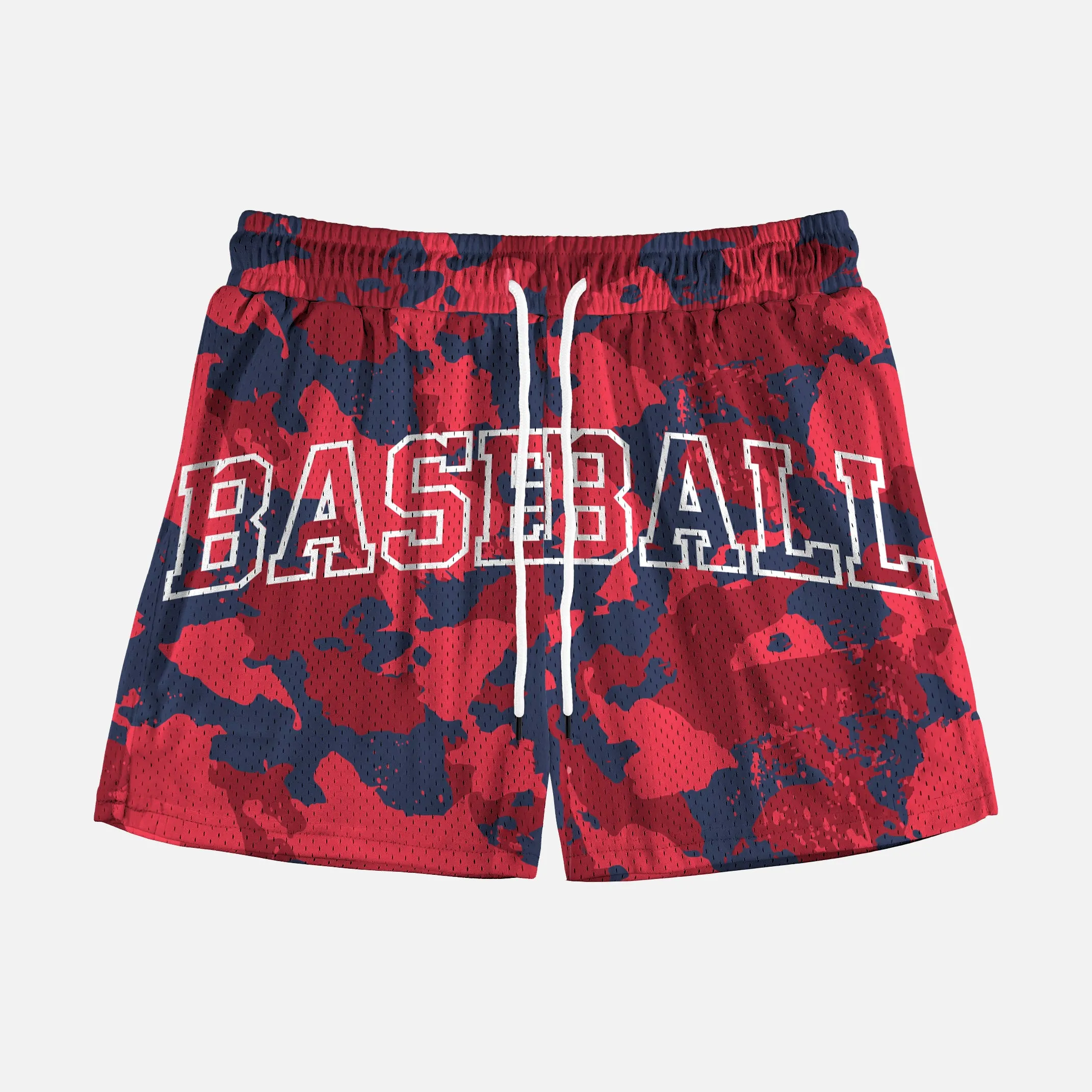 Baseball Camo Muted Color Shorts - 5"