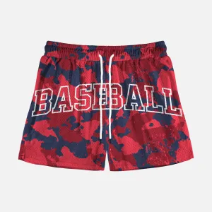 Baseball Camo Muted Color Shorts - 5"