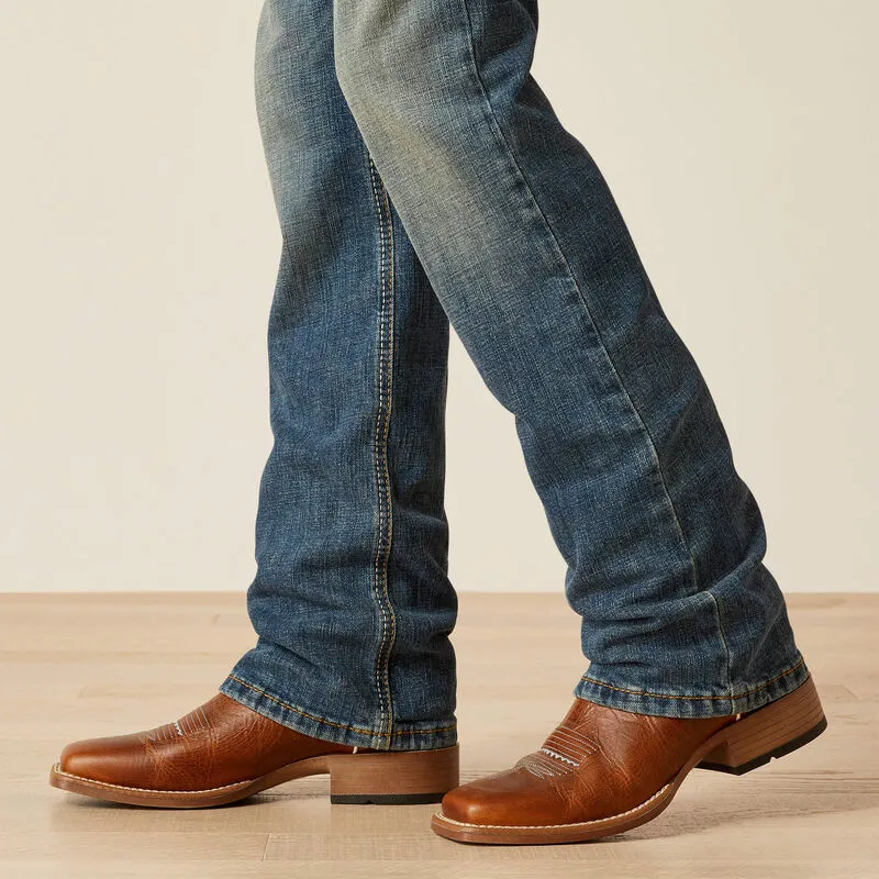 Boys Ariat 10048252 B4 Relaxed Sebastian Boot Cut Jean