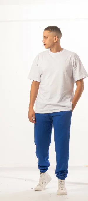 Colorful Comfy oversized Sweatpa-Blue