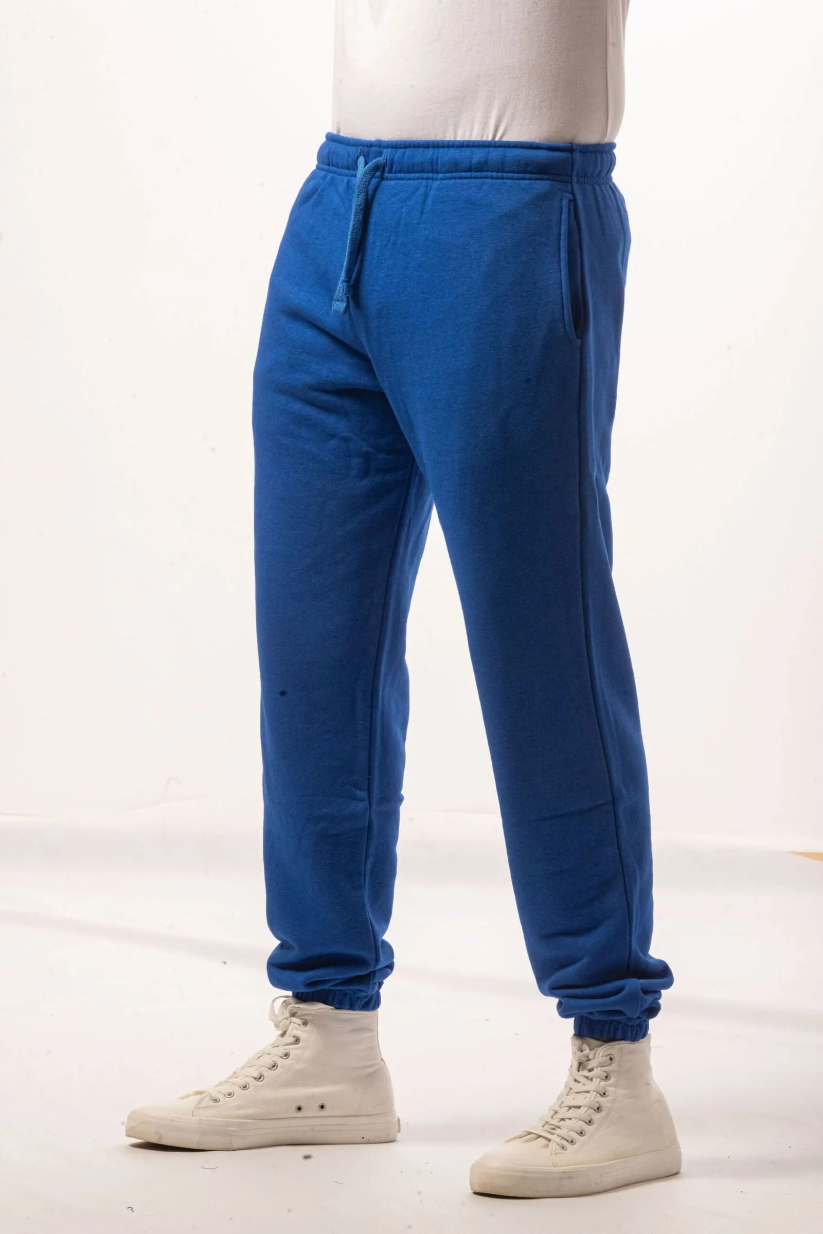Colorful Comfy oversized Sweatpa-Blue