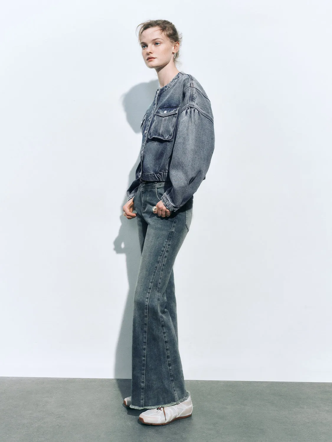 Cropped Denim Jackets