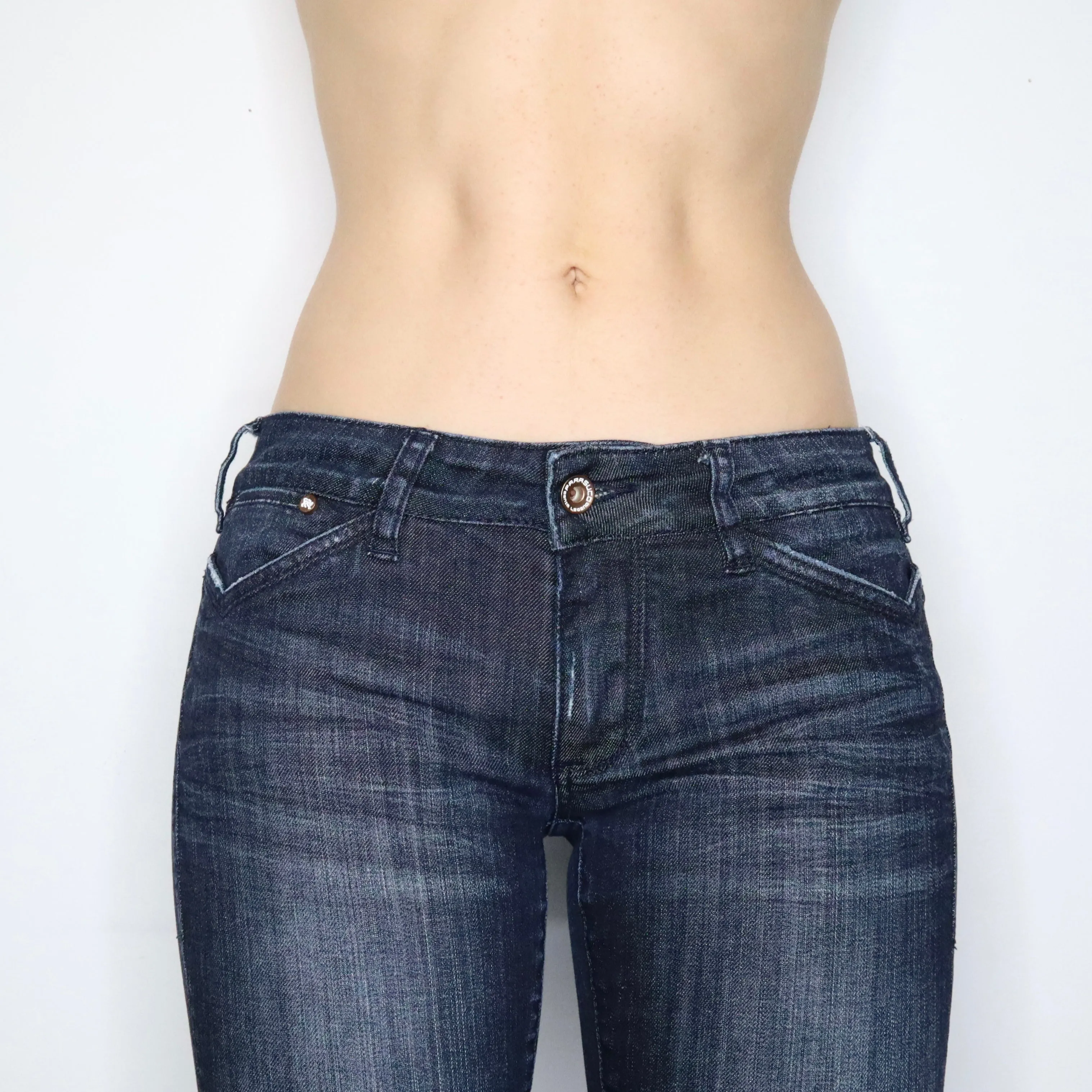 Dark Wash Bootcut Jeans (Small) 