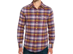Flannel Pearl Snap - Apres Plaid - Wine