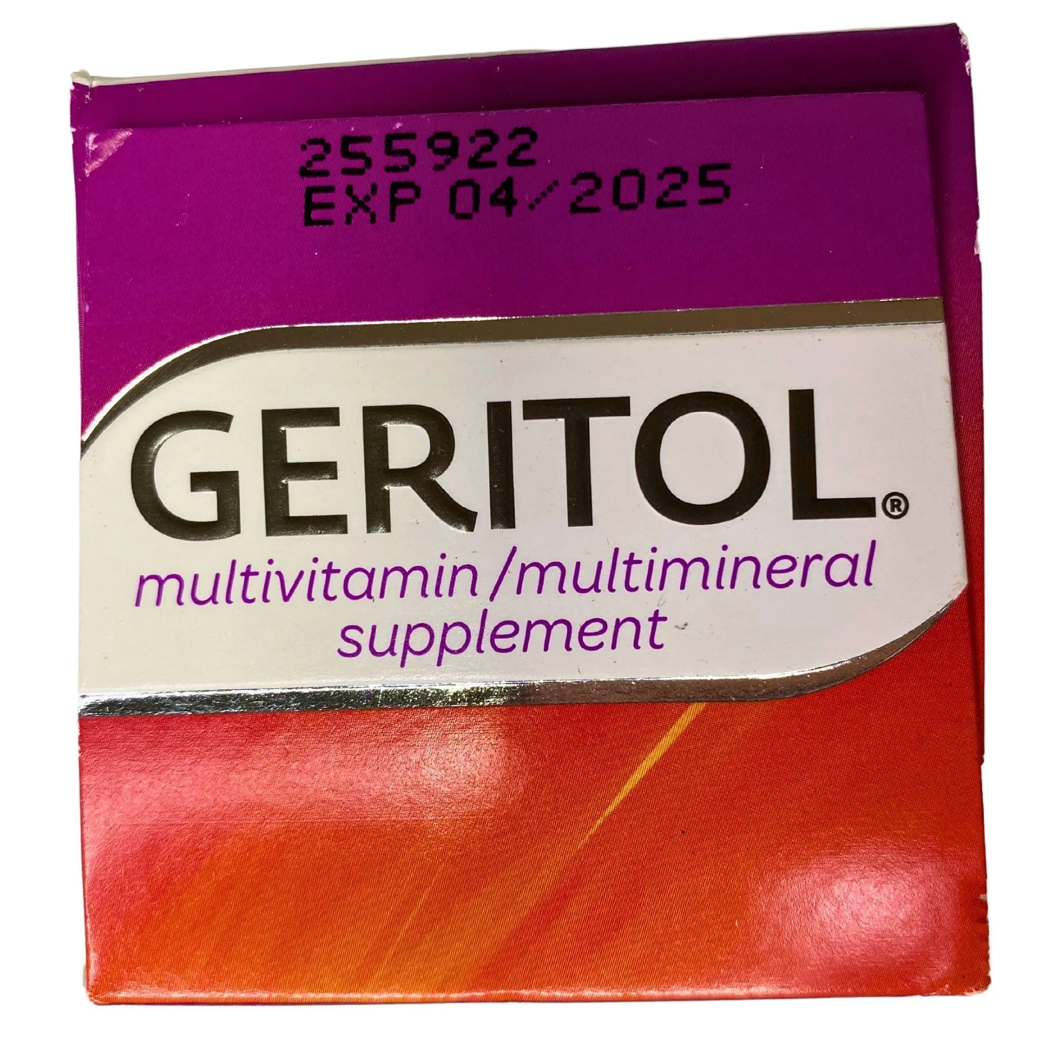 Geritol Multivitamin/Multimineral Supplement Nutrition Support 26 Essential Vitamins & Minerals (20 Pcs Lot)