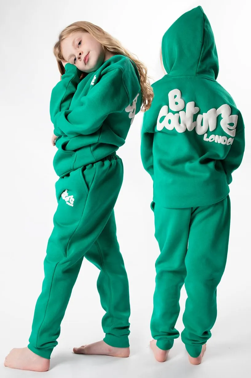 Harrington Girls Tracksuit - Green