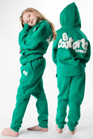 Harrington Girls Tracksuit - Green