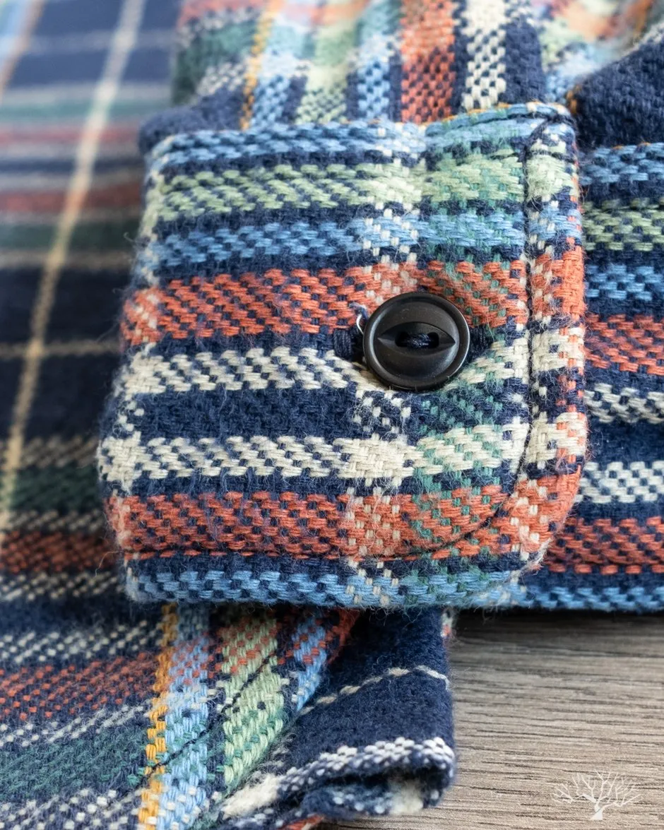 Heavy Flannel - Navy