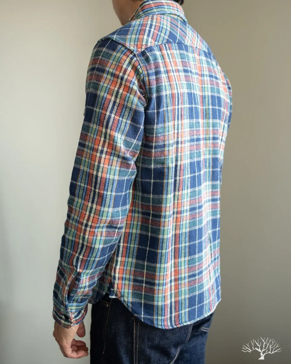 Heavy Flannel - Navy