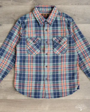 Heavy Flannel - Navy