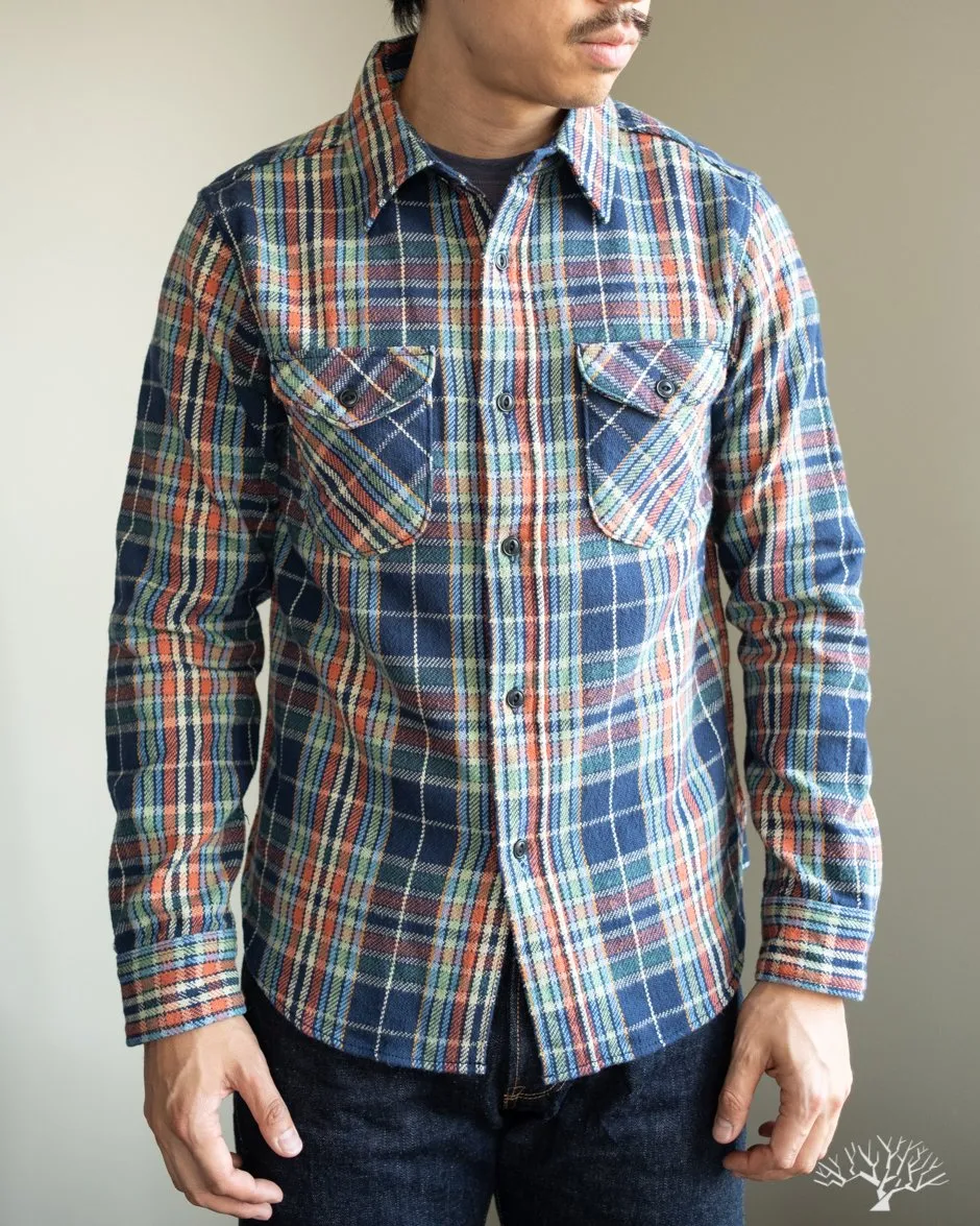 Heavy Flannel - Navy