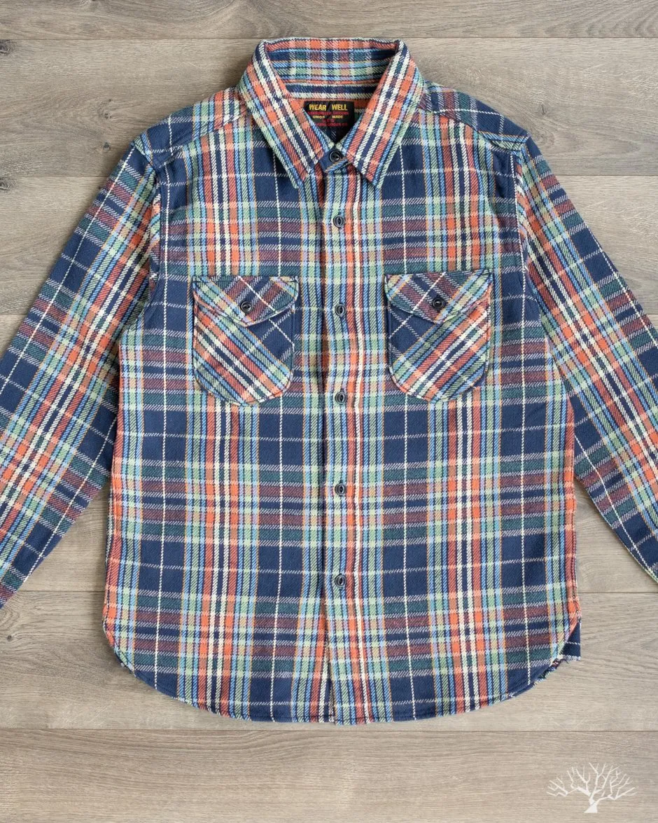 Heavy Flannel - Navy