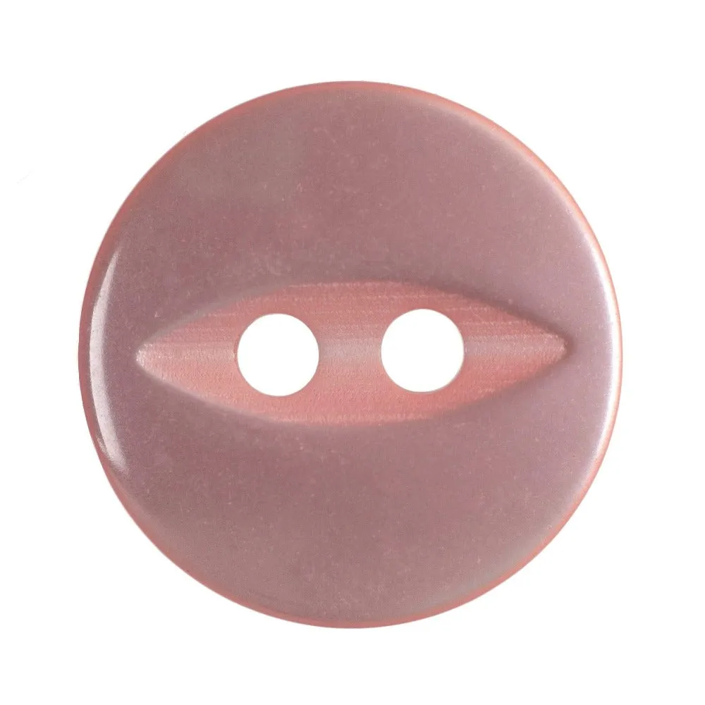 Hemline Fish Eye Buttons 13.75 mm Pack of 8