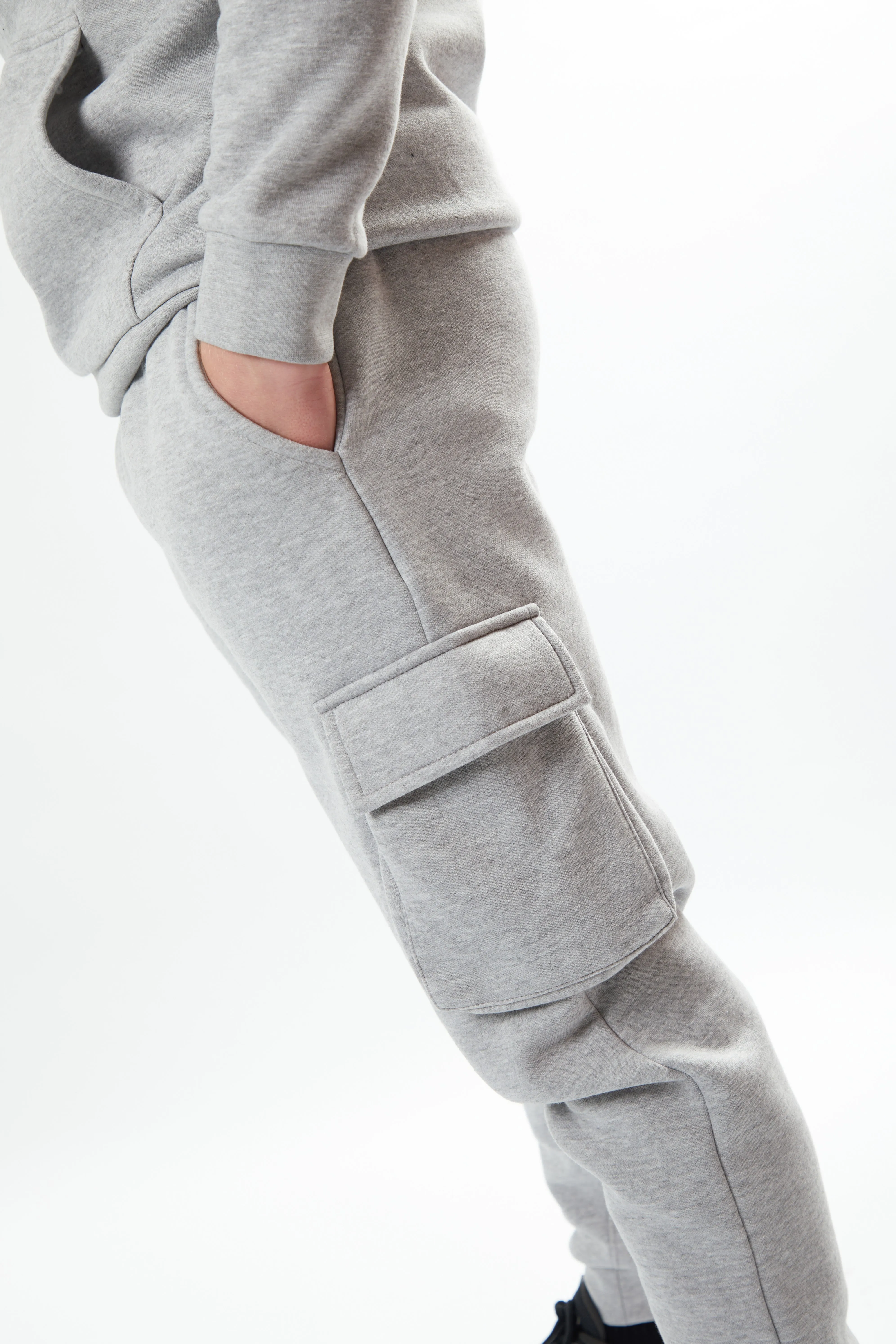 Holmdale Junior Tracksuit - Grey Marl