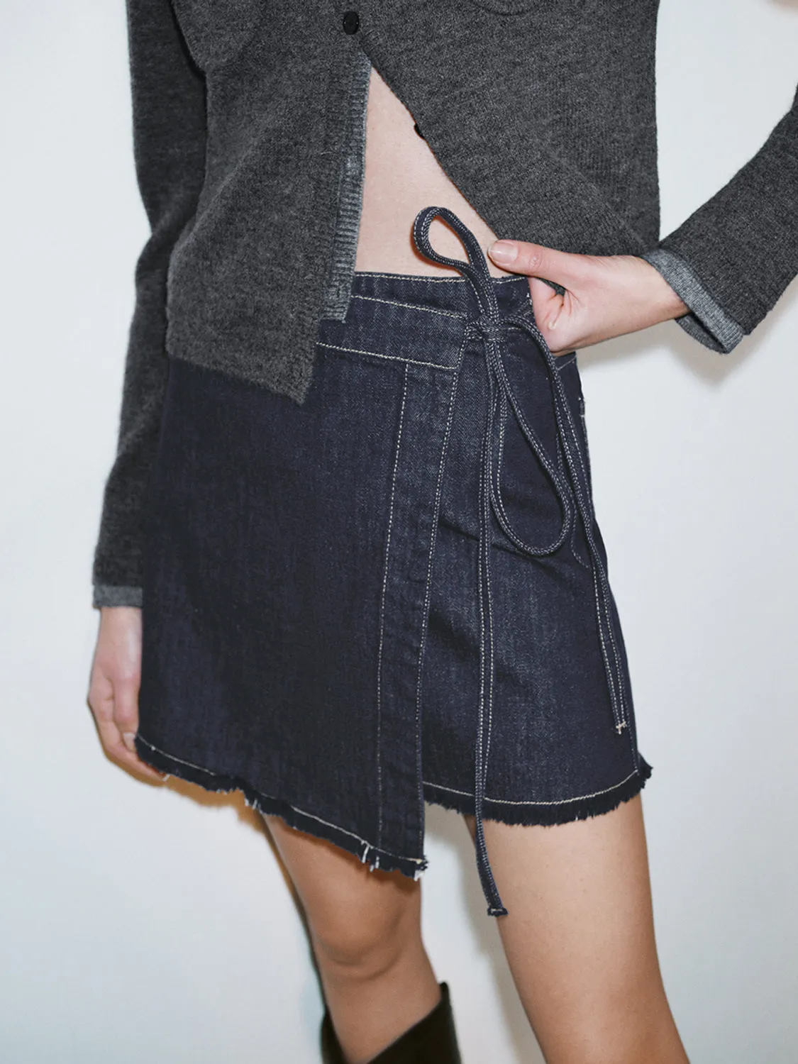 Irregular Denim Skirts