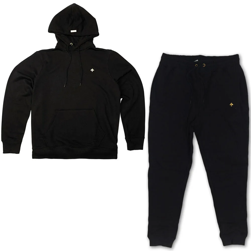 LRG Nothing But Gold Tracksuit Black