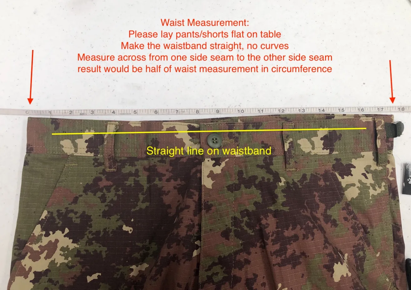 Mens Casual Multi-pocket Camouflage Cargo Pants Military Army Trousers BDU Pants Trousers with Zip Fly