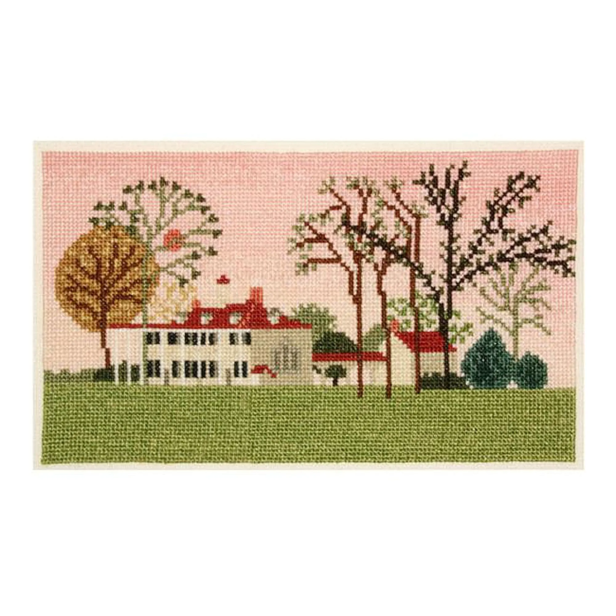 Mount Vernon East Front - Cross Stitch Kit
