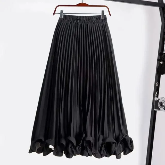 Pleated skirts