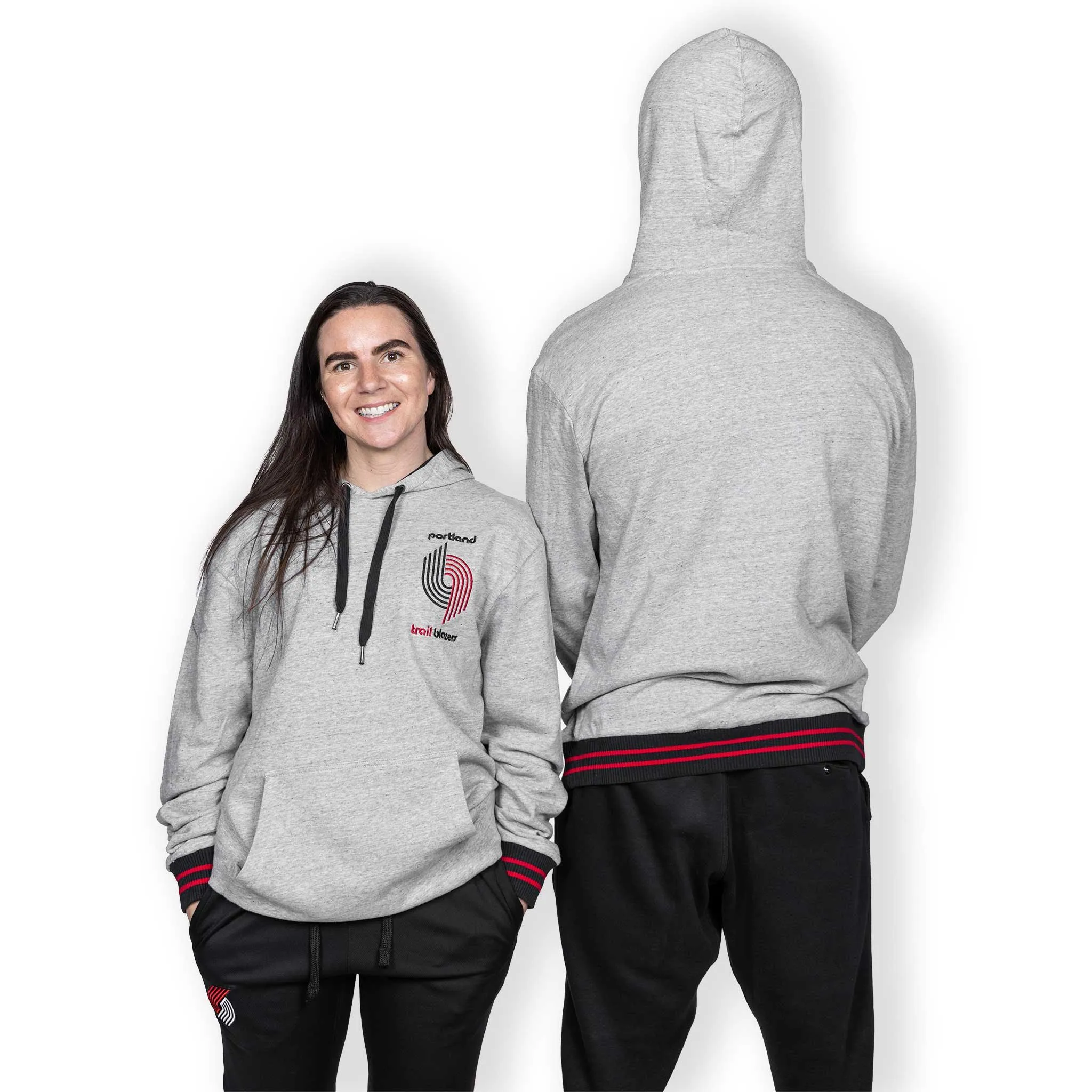 Portland Trail Blazers Mitchell & Ness Classic French Terry Hoodie