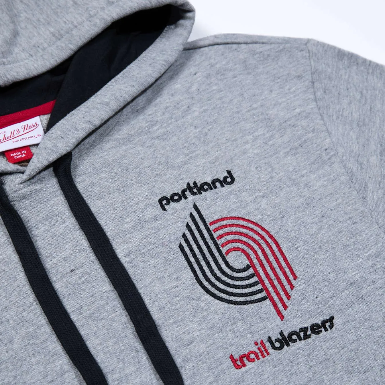 Portland Trail Blazers Mitchell & Ness Classic French Terry Hoodie