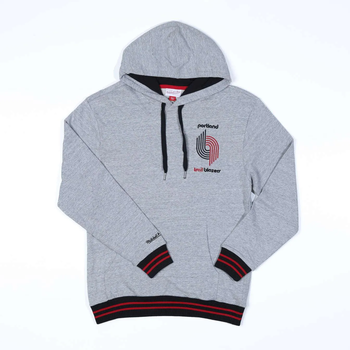 Portland Trail Blazers Mitchell & Ness Classic French Terry Hoodie