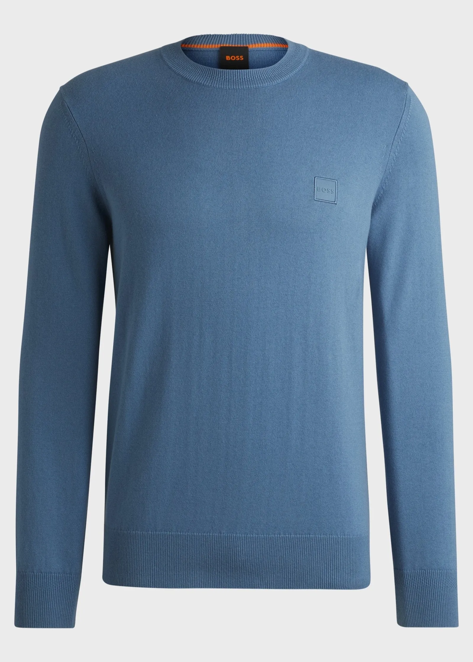 Pull BOSS bleu en cachemire