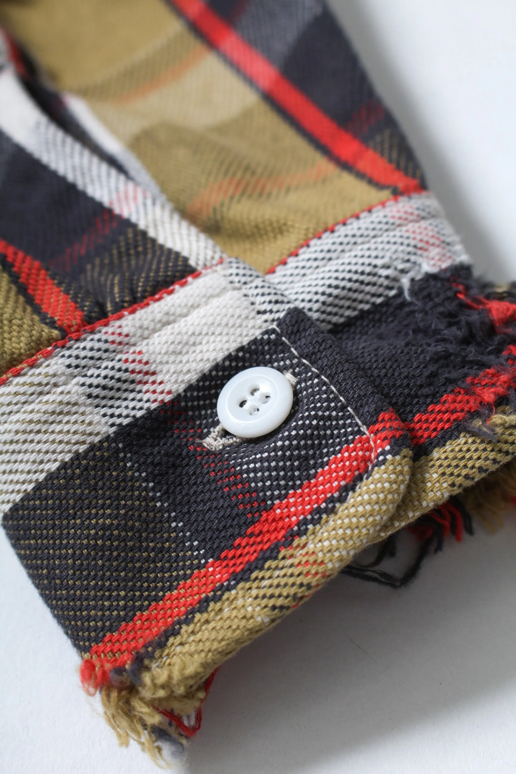 REAPAIR AGEING FLANNEL SHIRTS