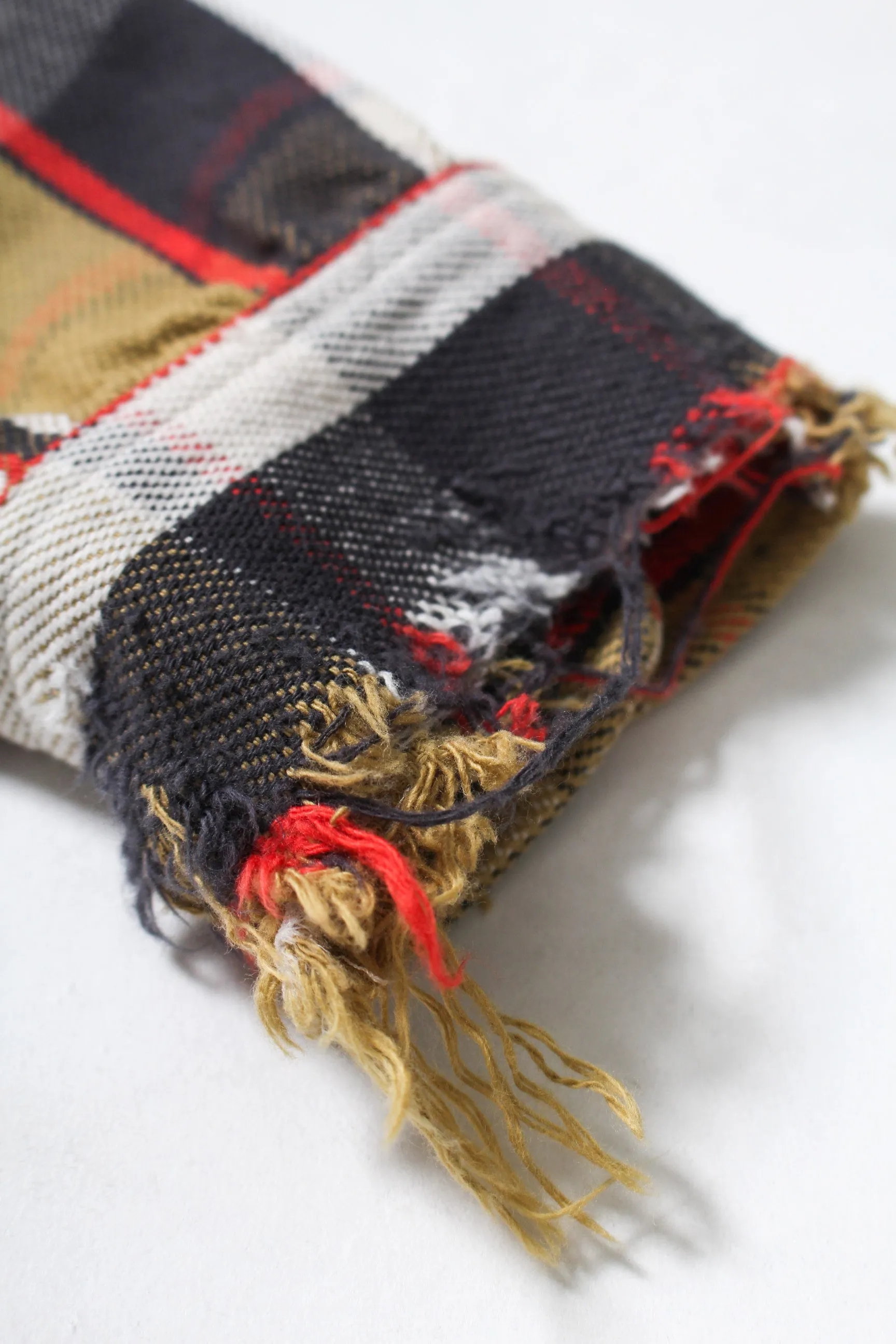REAPAIR AGEING FLANNEL SHIRTS