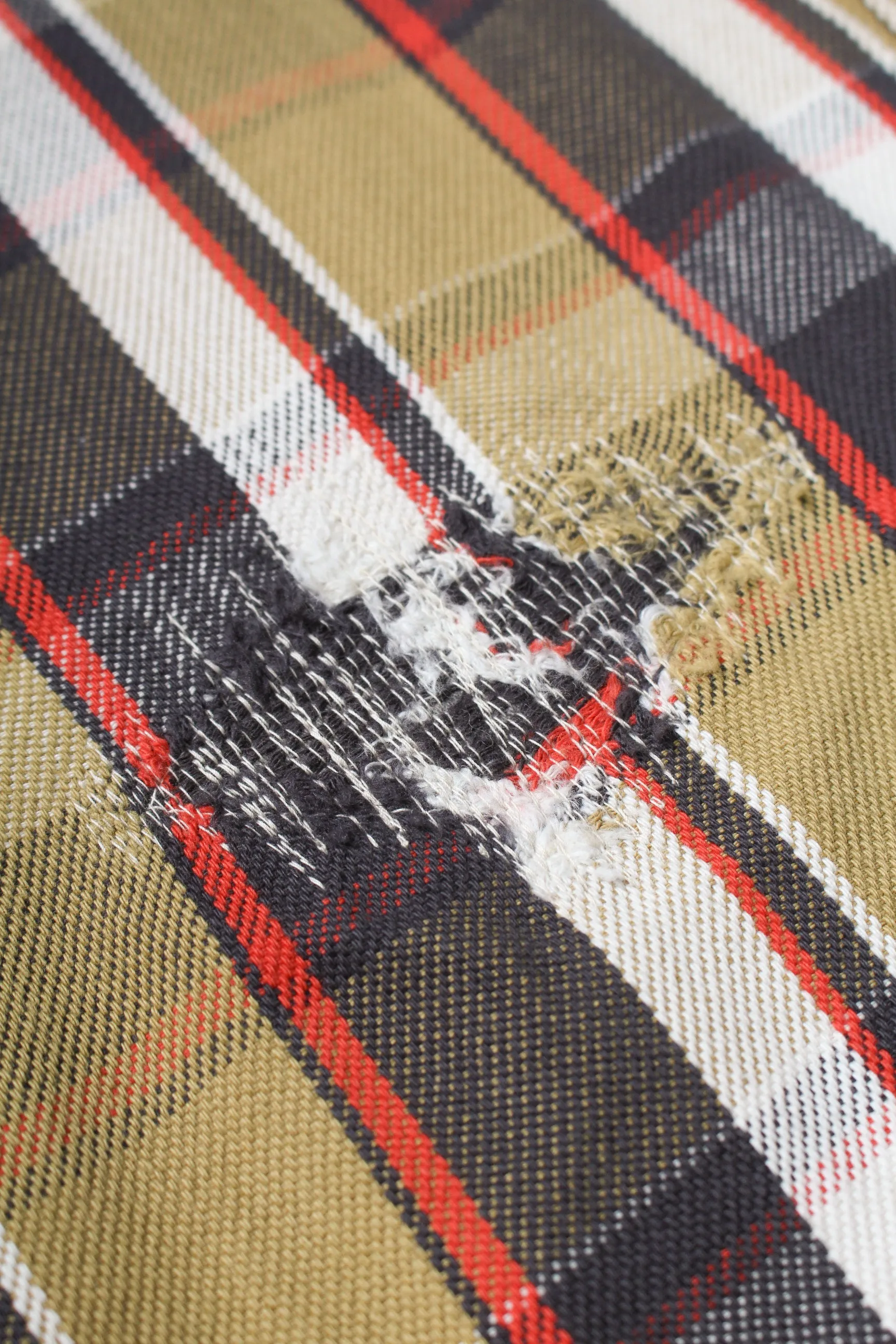 REAPAIR AGEING FLANNEL SHIRTS