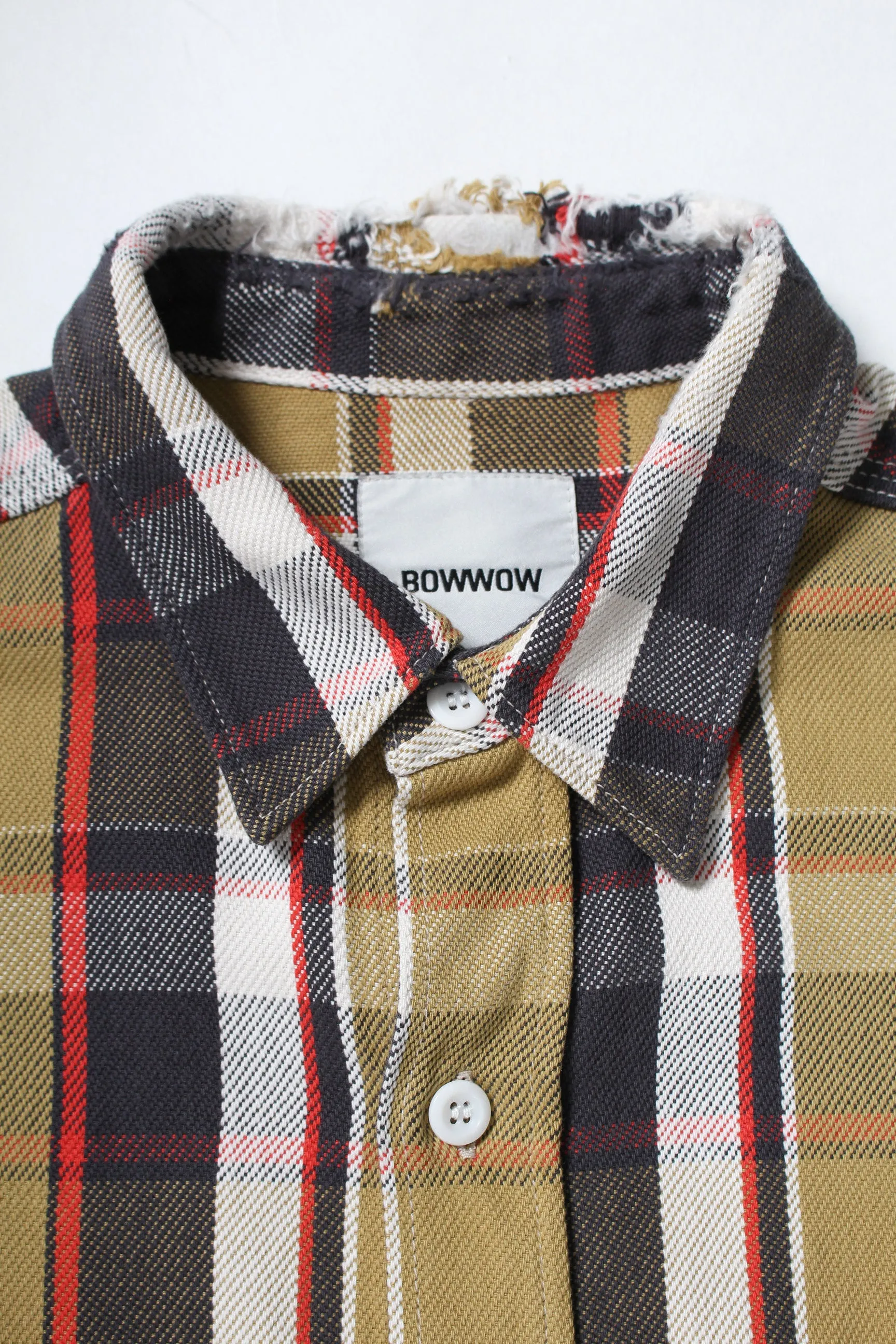 REAPAIR AGEING FLANNEL SHIRTS