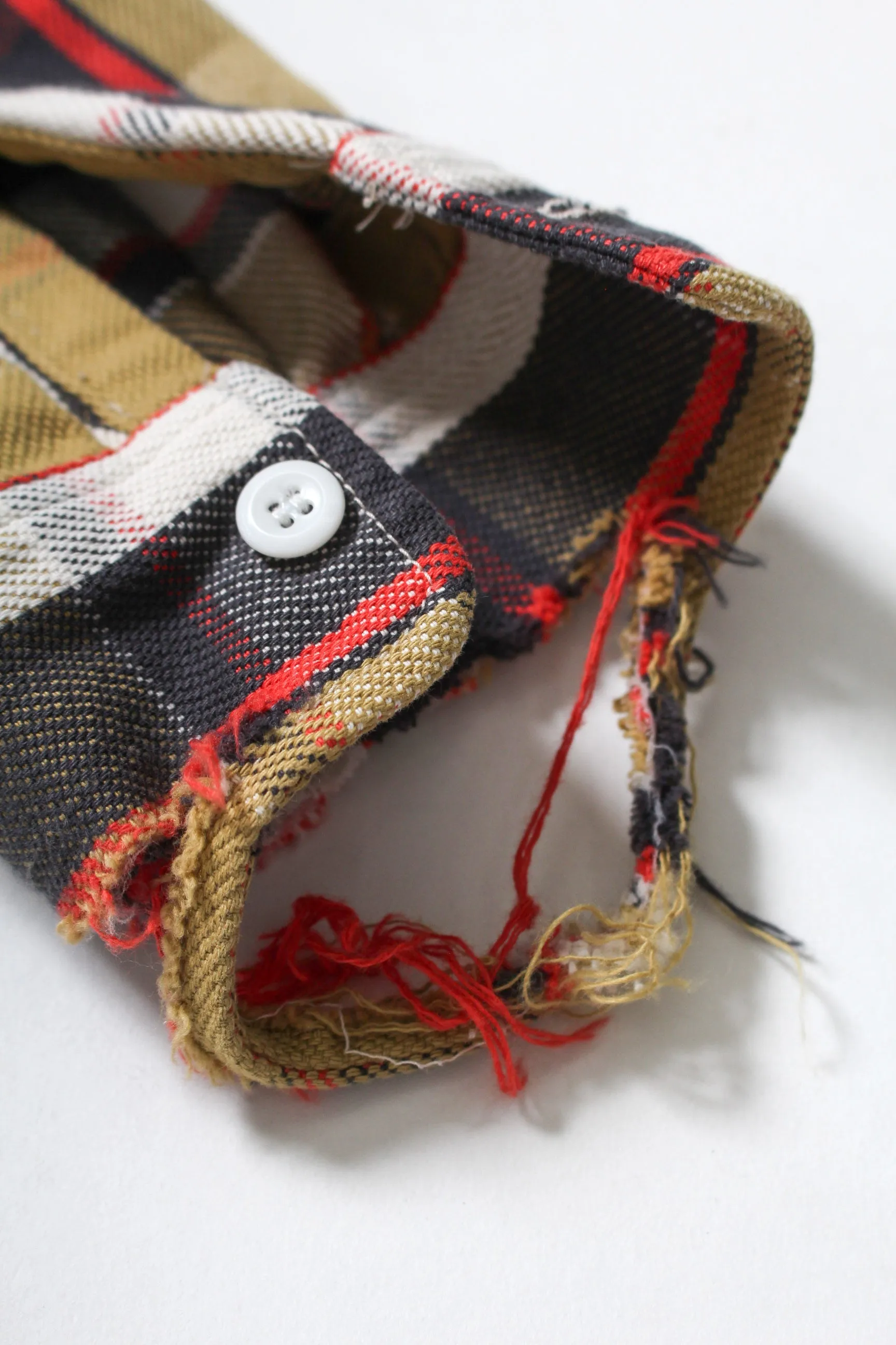 REAPAIR AGEING FLANNEL SHIRTS
