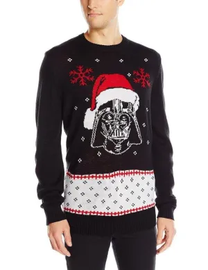 Sci-Fi Movie Star Wars Vader Claus Ugly Christmas Sweater