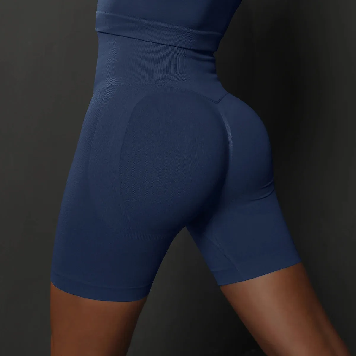 Seamless Yoga Workout Gym Shorts