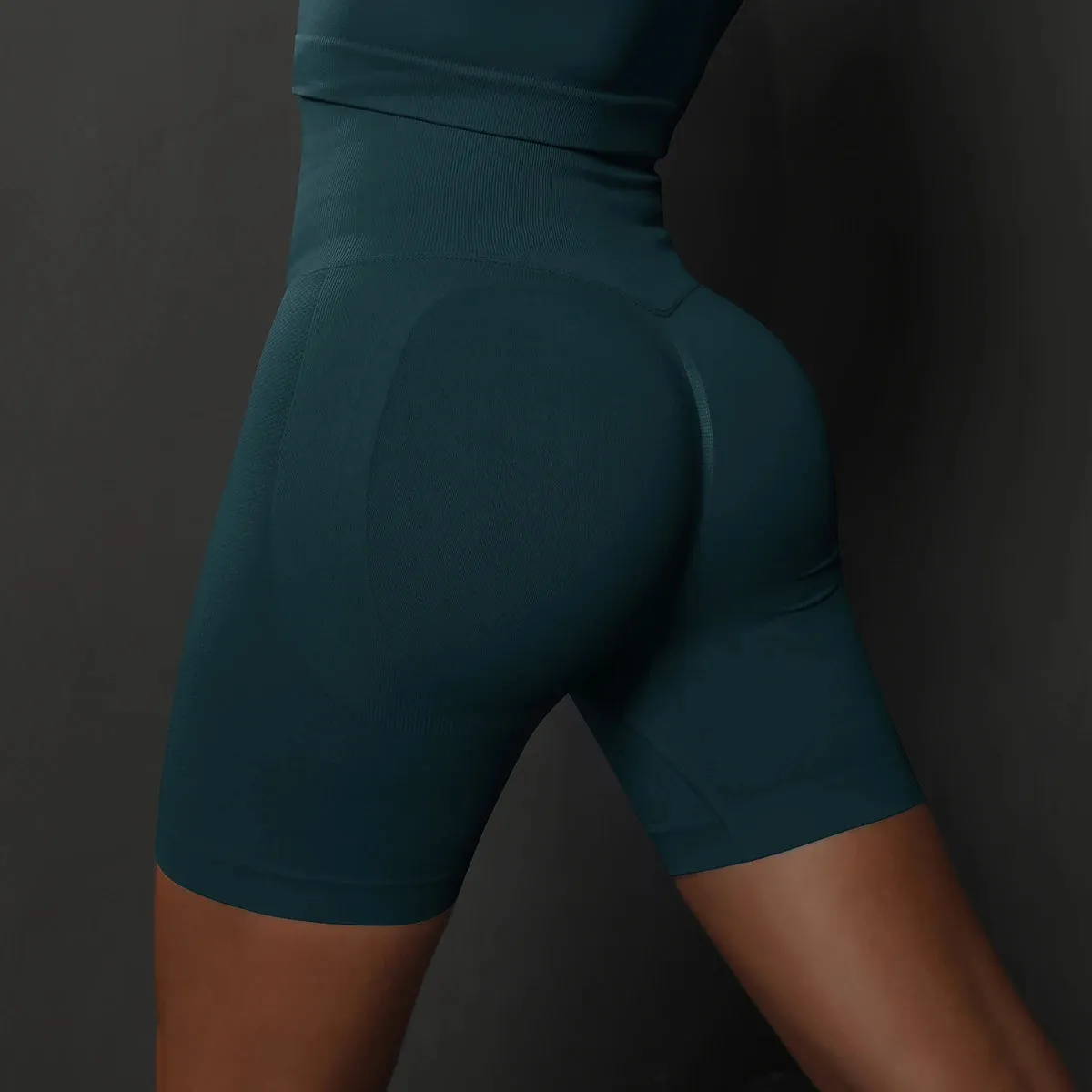 Seamless Yoga Workout Gym Shorts