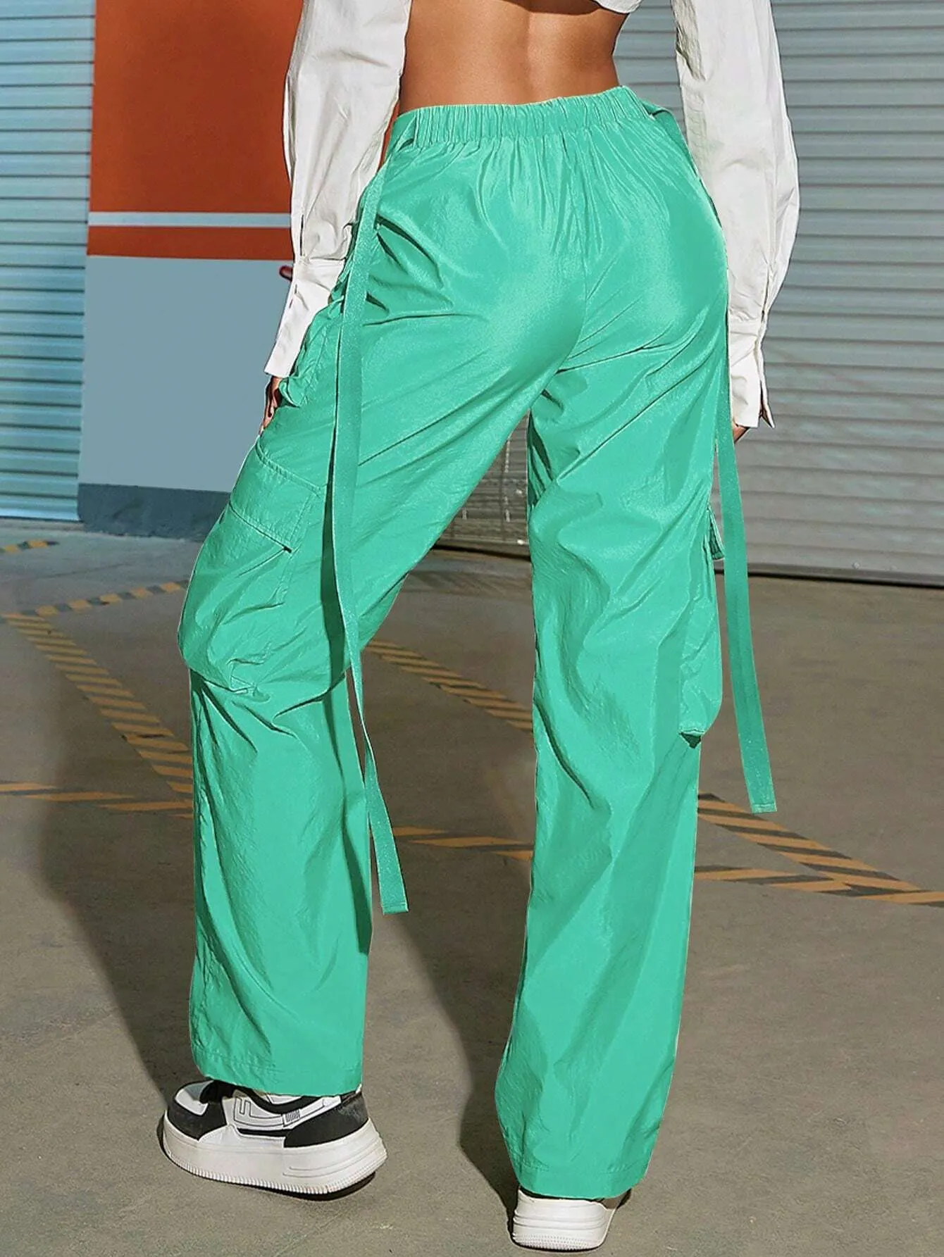 Tape Flap Pocket Side Cargo Pant