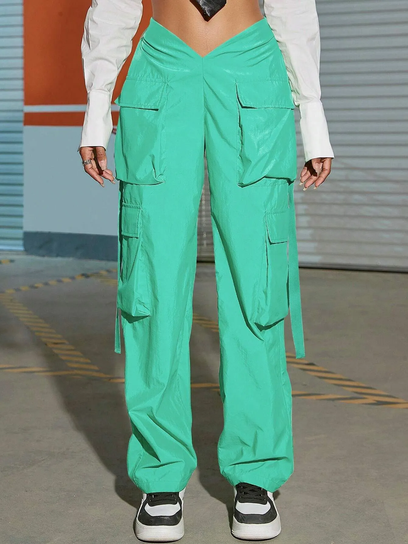 Tape Flap Pocket Side Cargo Pant