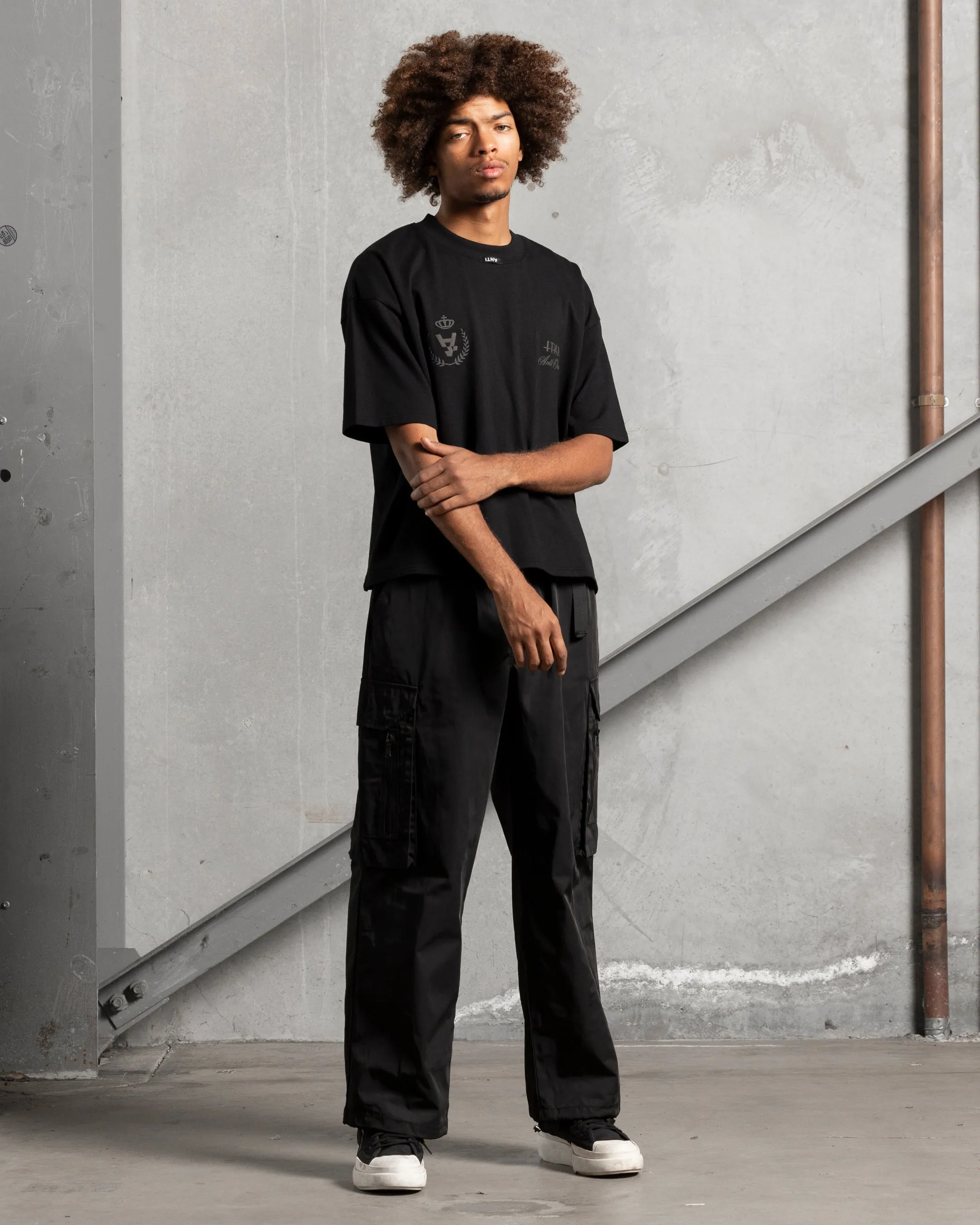 The Anti Order Utilitarian Cargo Pants Black