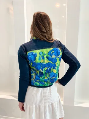 The Dark Denim Jacket / Blue Iris