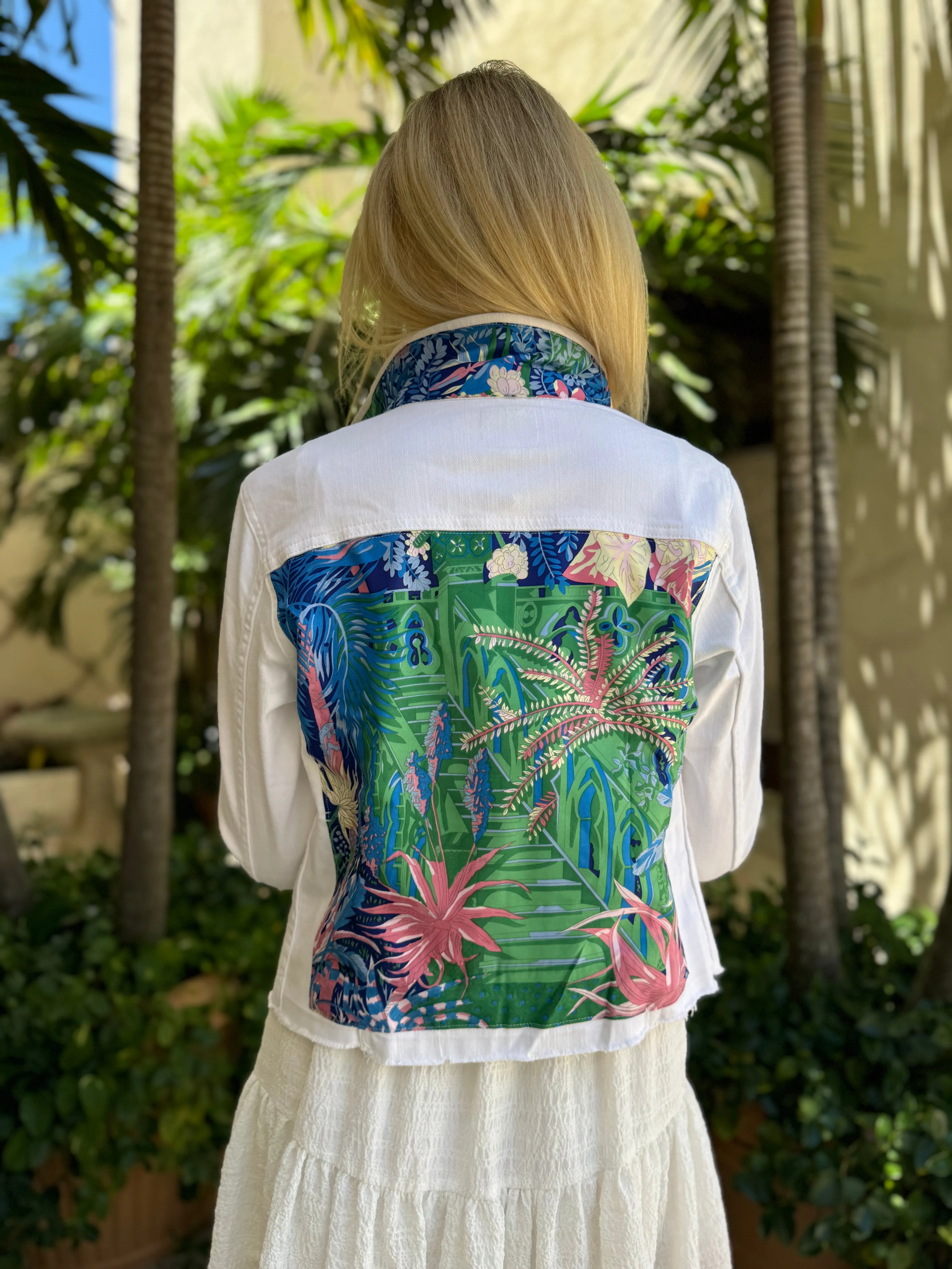 The White Denim Jacket / Stairway to Tropics
