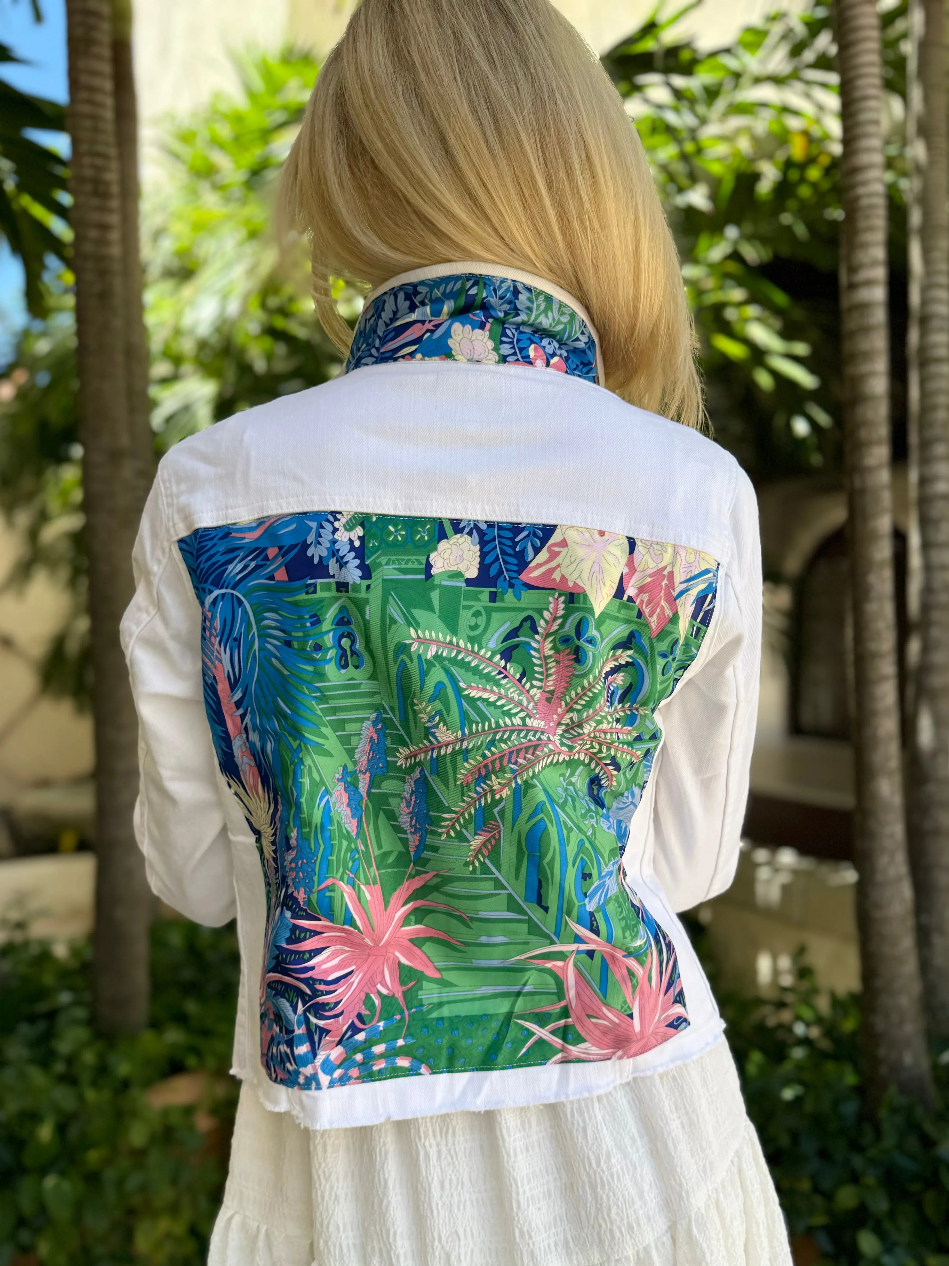 The White Denim Jacket / Stairway to Tropics