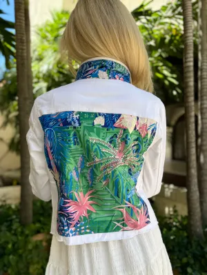 The White Denim Jacket / Stairway to Tropics