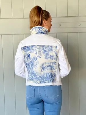 The White Denim Jacket / Totally Toile