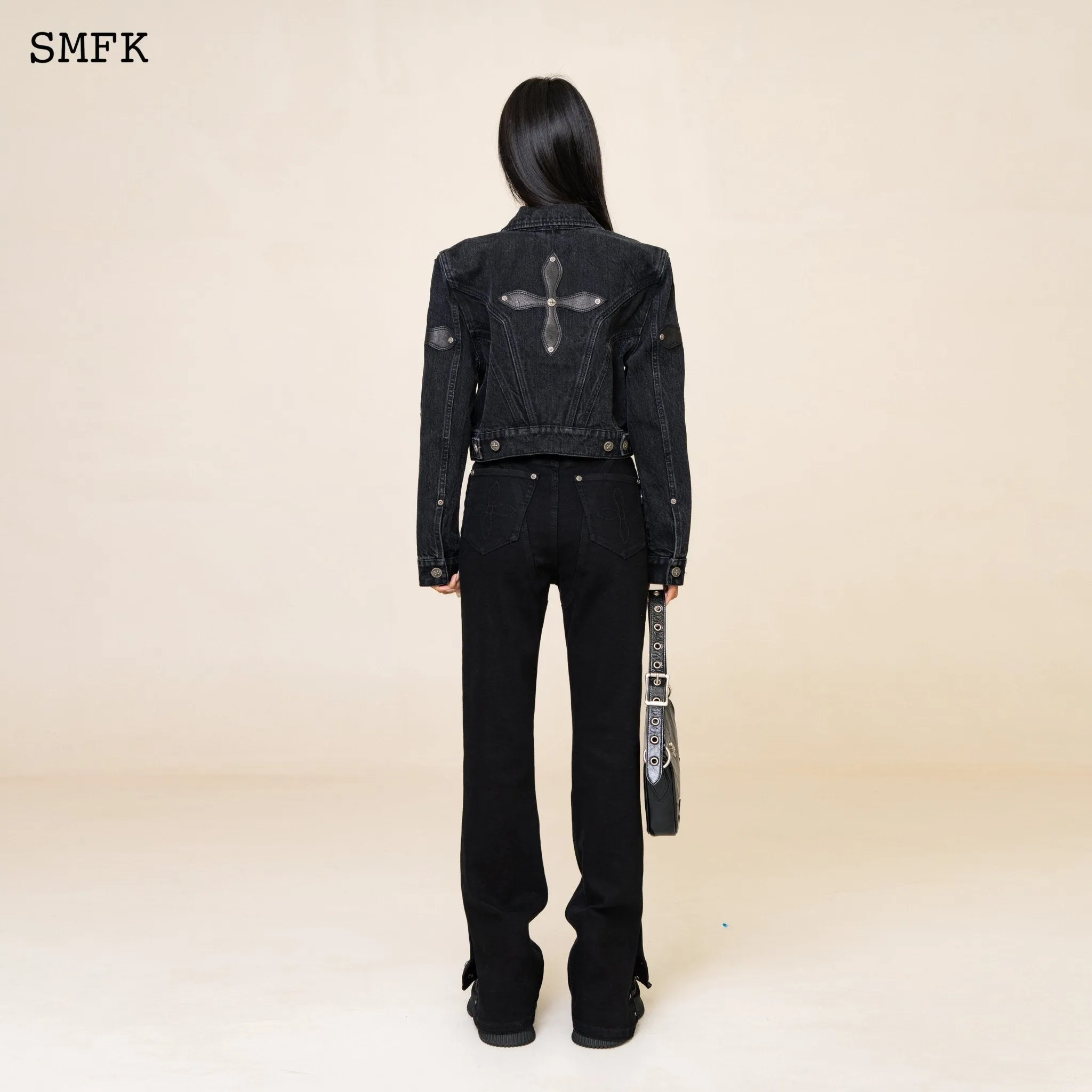 WildWorld Rider Mermaid Black Jeans