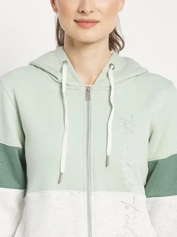 Women Colourblocked Tracksuits