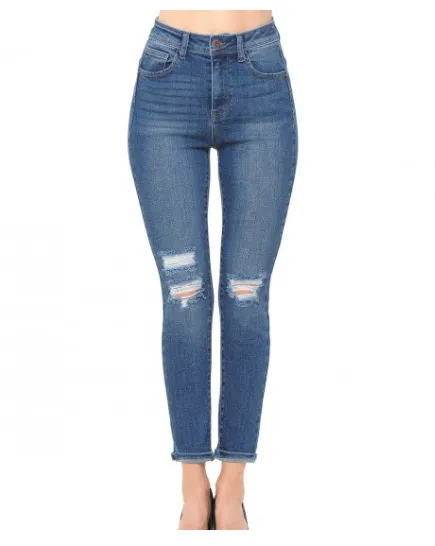 Women's High Waist Skinny Jeans